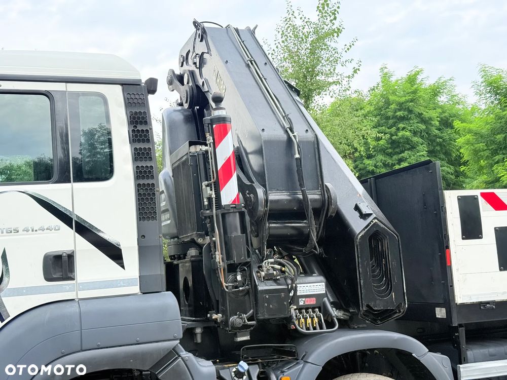 MAN * MAN 41.440 TGS * 8x6 * HDS Kran Hiab 855 E-8 HIPRO * 20 M * Energetyka * Sprowadzony * - 11