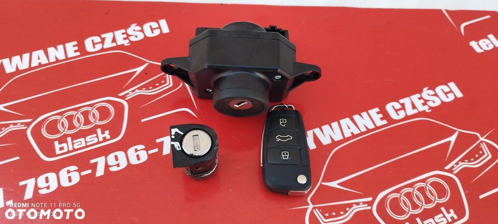 Stacyjka z Kluczykiem Audi A6 C6 2.0 TDI Automat 2009 Blask Gołdap - 8