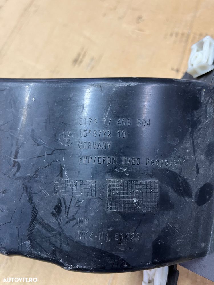 Tubulatură racire disc frâna dreapta față BMW f45 f46 - 3