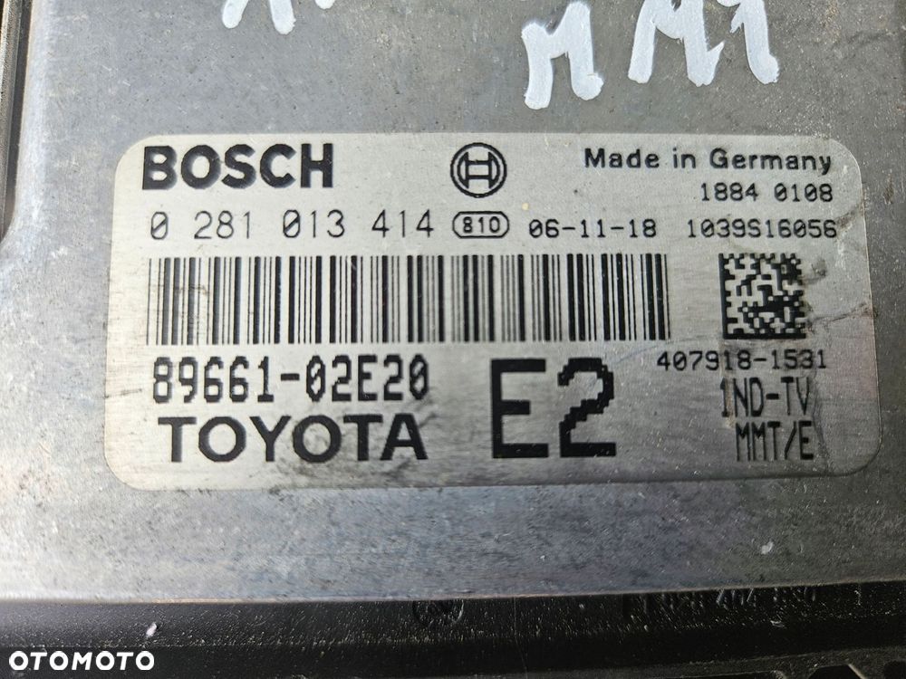 toyota corolla e15 auris 07-09 1.4 d4d komputer mm-t - 2