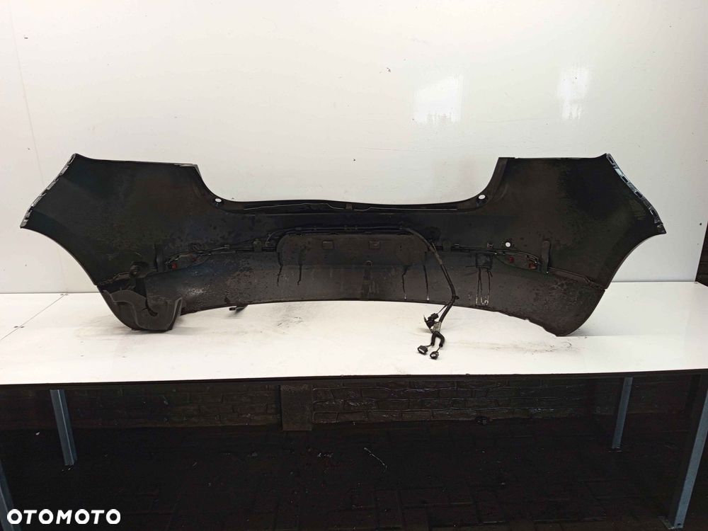 ^ ZDERZAK TYŁ TYLNY RENAULT MEGANE 3 III TEB66 SZARY GRAFITOWY 5D 5 DRZWI HB PDC CZUJNIKI - 5