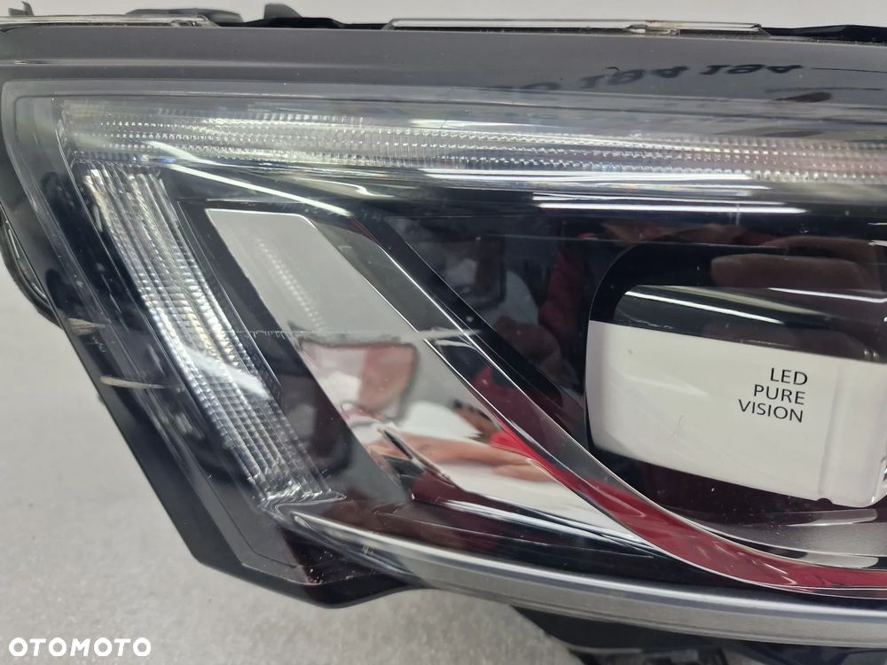 RENAULT KOLEOS II 17- PRAWA LAMPA PRZEDNIA PRZÓD FULL LED + PRZETWORNICE , NR 260108343R , NR AUKCJI LA415 - 4
