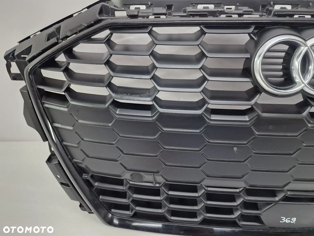 AUDI A3 8Y0 S-LINE 20- ATRAPA / GRILL PRZEDNI PRZÓD BEZ PDC , CZARNY MATOWY Z CZARNĄ RAMKĄ , NR 8Y0853651B , NR AUKCJI GL369 - 8