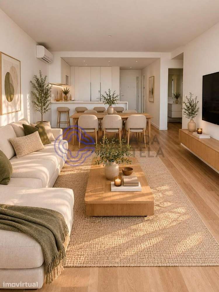T3 Premium para Arrendamento | Vista Rio | Piscina | Ginásio | 3 Lugar - Grande imagem: 5/29