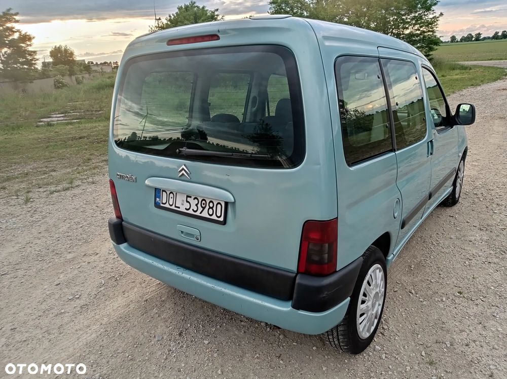 CITROEN BERLINGO MULTISPACE 5 OSOBOWY PRZESZKLONY KLIMA 1,6BENZYNA MPI PSA 109PS - 5