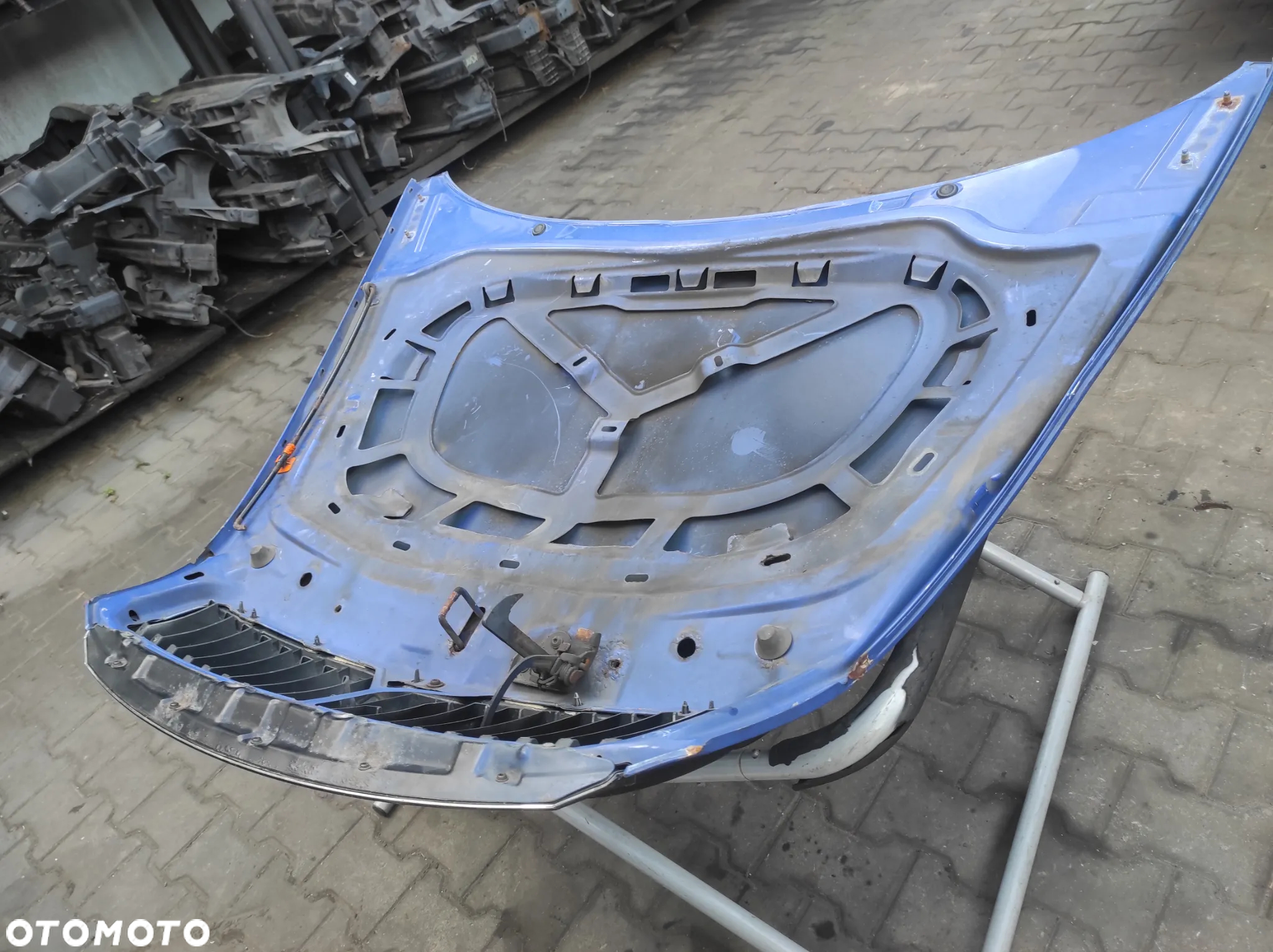 MASKA POKRYWA SILNIKA SKODA OCTAVIA 2 LIFT 4590 NIEBIESKA ATRAPA GRILL WYSYŁKA !!! - 8