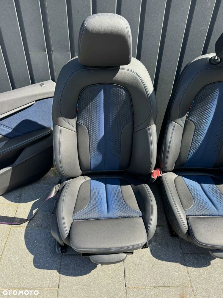 FOTELE TAPICERKA BMW 1 F40 TRIGON CZARNY SPORTOWE ELEKTRYCZNE GRZANE - 3