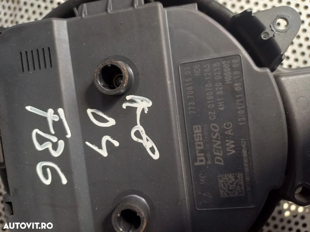 Aeroterma Bord Ventilator Habitaclu Audi A8 4H D4 An 2010-2011-2012-2013-2014-2015-2016-2017 Volan - 8