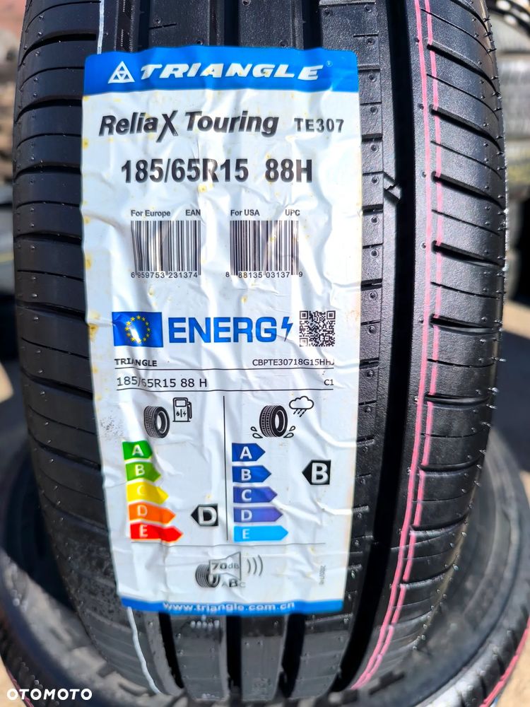 185/65R15 88H NOWE Opony Letnie Lato TRIANGLE RELIAX RELIA X TOURING TE307 Legnica ALU-RAD jak 195/60 - 7