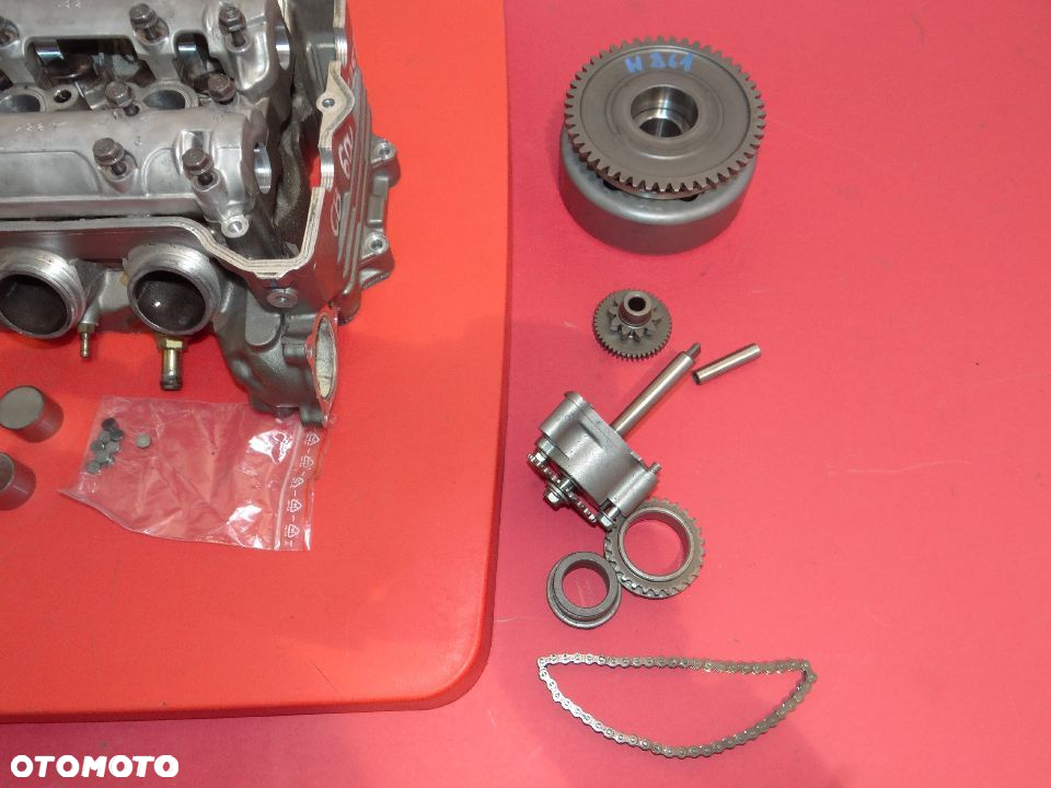 CB 600 HORNET GŁOWICA + ZAWORY + PANEWKI + SZKALNKI + PŁYTKI ZAWOROWE - 19
