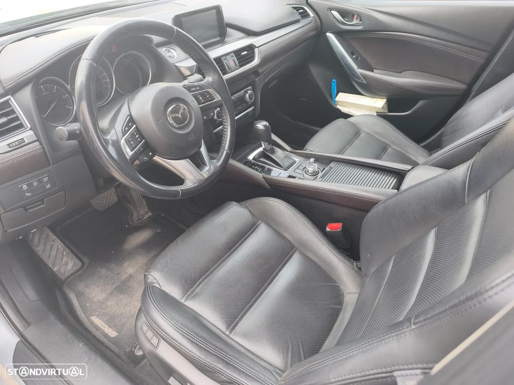 Mazda 6 M6 2.2 SKY-D Excellence AT P.Leather+Cruise P.+TAE+Navi - 8