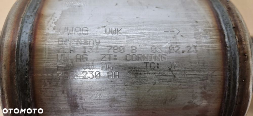 WYDECH KATALIZATOR DPF VW T6.1 FILTR 7lA131701C - 3