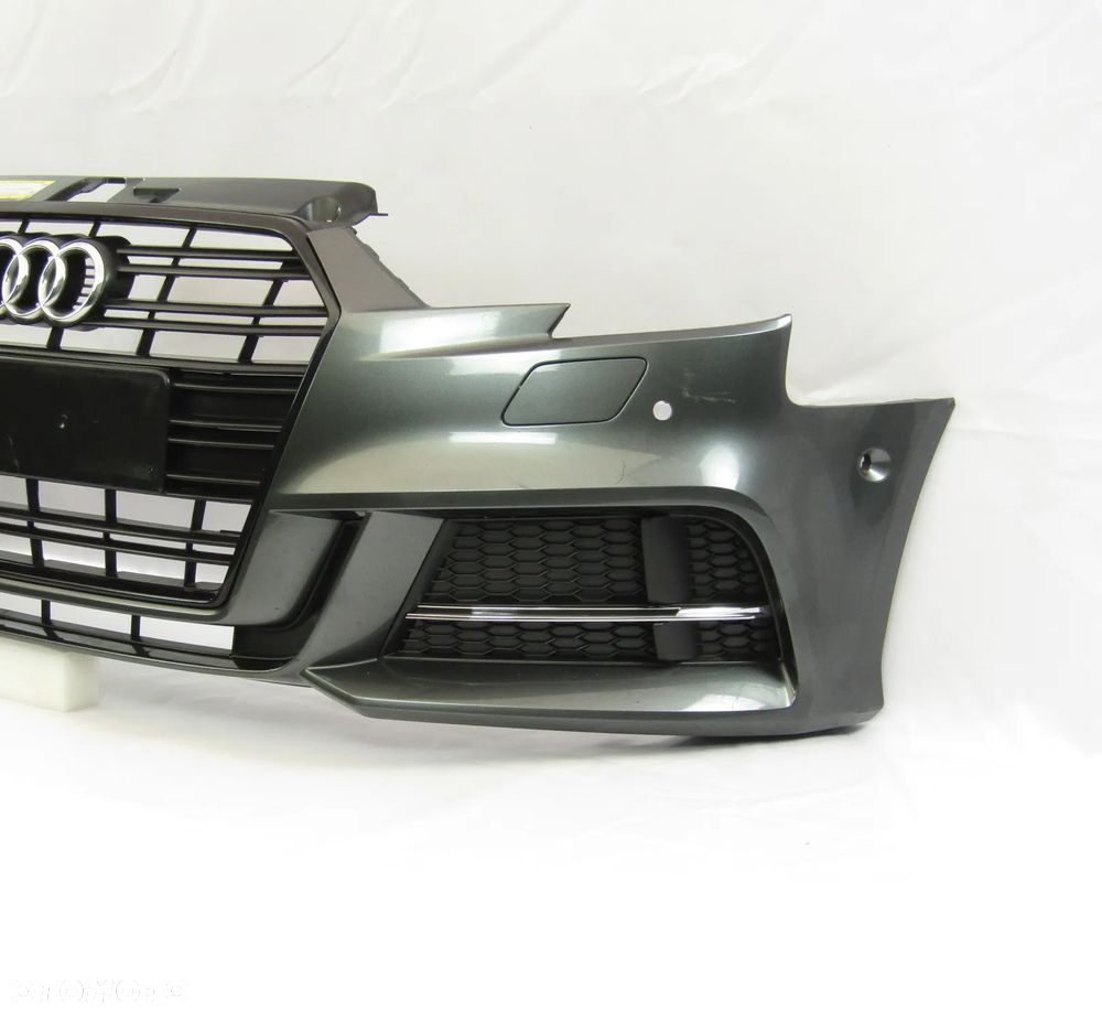 Zderzak przedni Audi A3 16 - 20 S Line Hatchback Sprysk./ Pdc-6  LZ7S - 12
