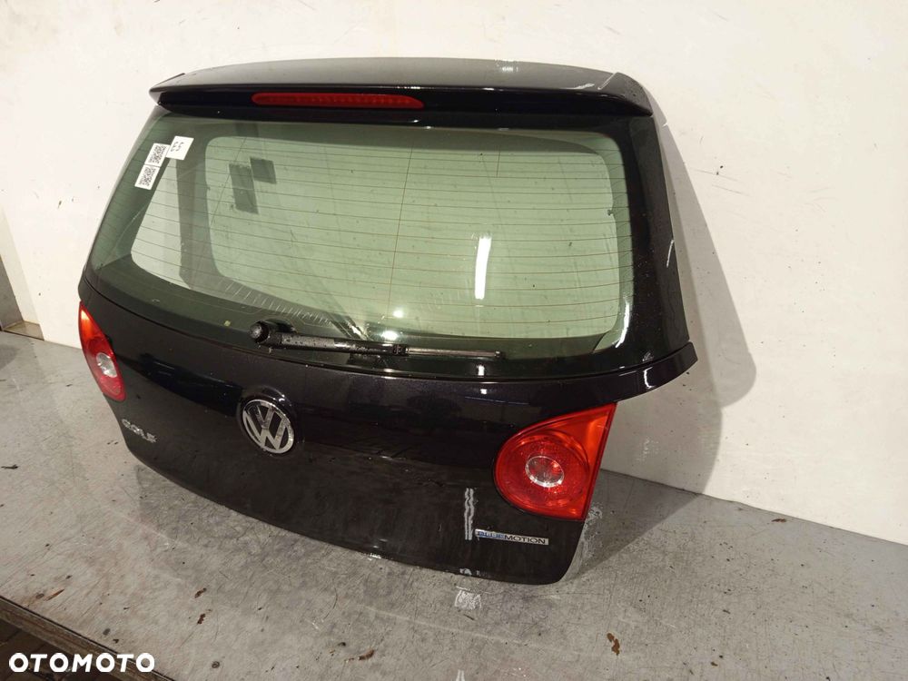 ! KLAPA TYŁ TYLNA BAGAŻNIKA DO VOLKSWAGEN GOLF 5 V HB LC9Z CZARNY - 2