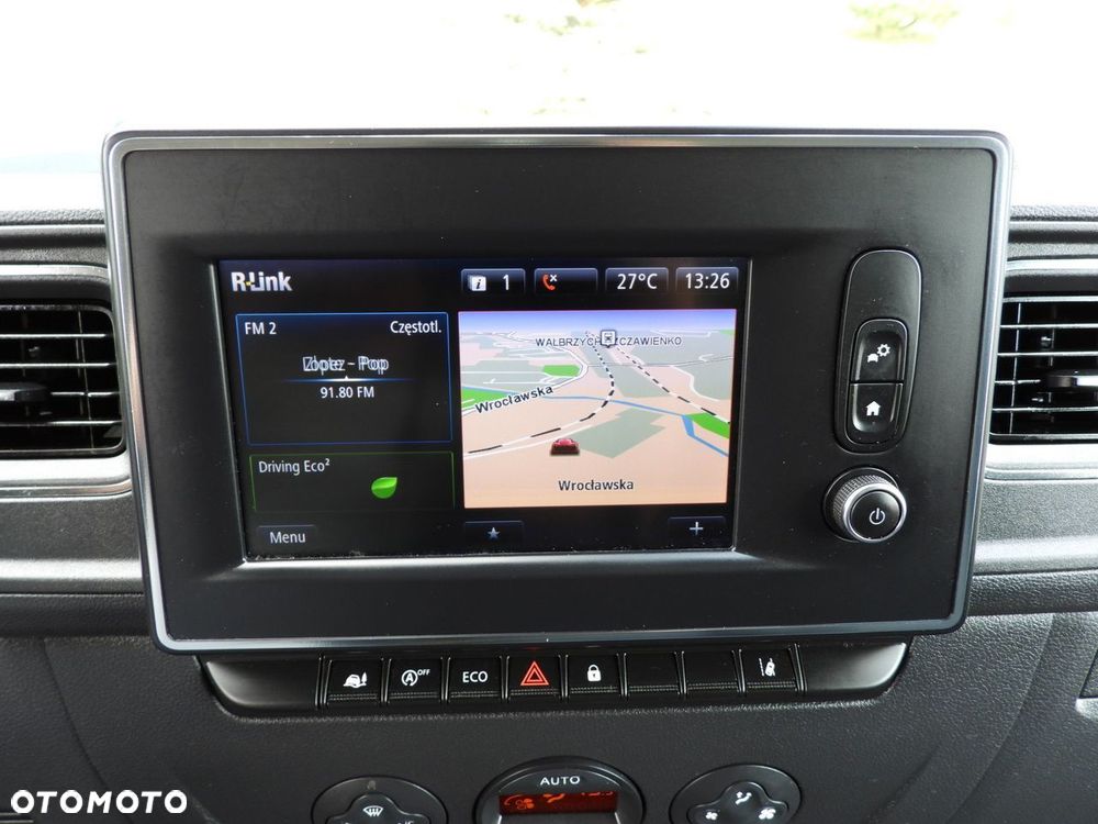 Renault MASTER PLANDEKA 10 PALET TEMPOMAT NAWIGACJA LEDY PNEUMATYKA KLIMATYZACJA  165KM - 36