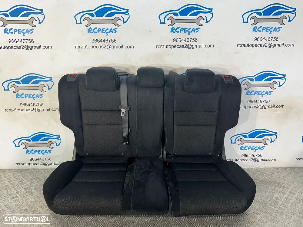 Conjunto Bancos Tecido Alcântara Frente Frontais Tras Traseiros Honda Civic Sport FK FB FG 2011 - 2017 - 5