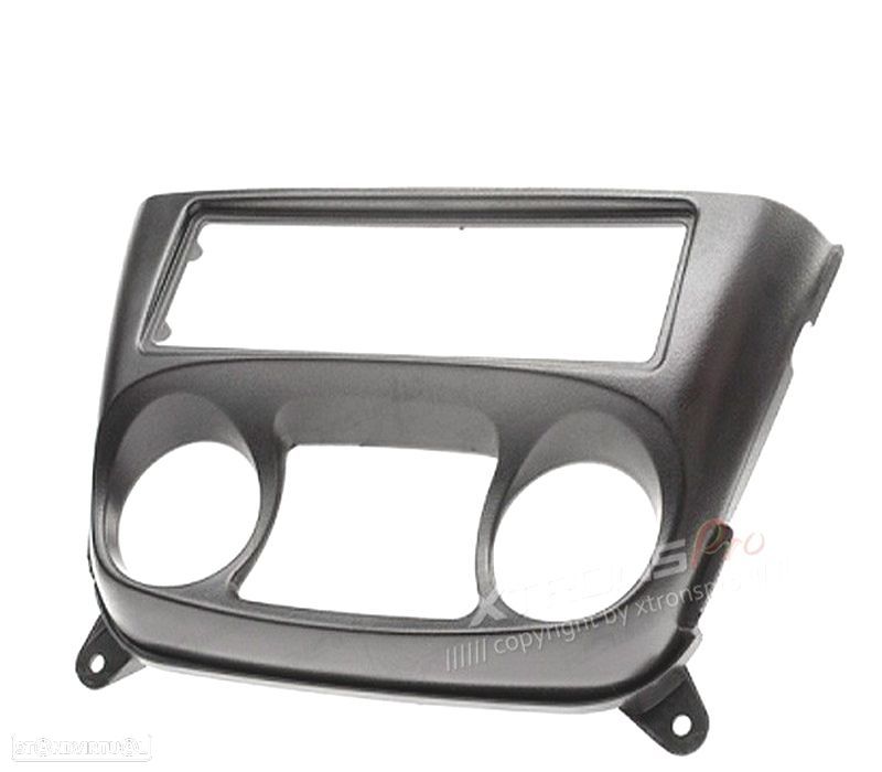 MOLDURA ADAPTADOR PRETO PARA RADIO 1-DIN PARA NISSAN - 3