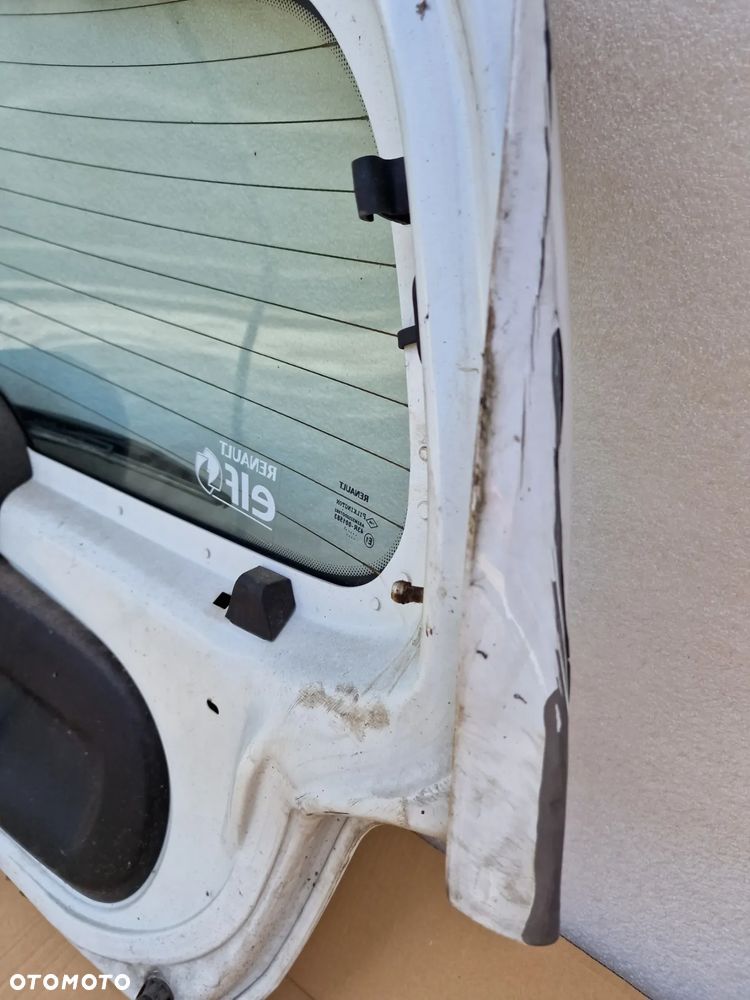 RENAULT TWINGO II 07-12 KLAPA TYLNA TYLNIA TYŁ KOMPLETNA BIAŁA , NR AUKCJI KL2 - 10