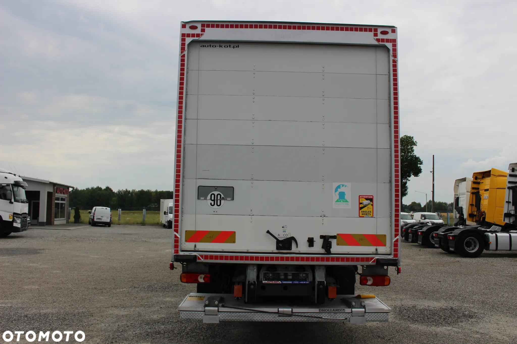 Renault D19 *280KM*/ KONTENER + WINDA /21 PALET / KLIMA / OPONY 80%/SERWIS FR/ SUPER STAN / - 13