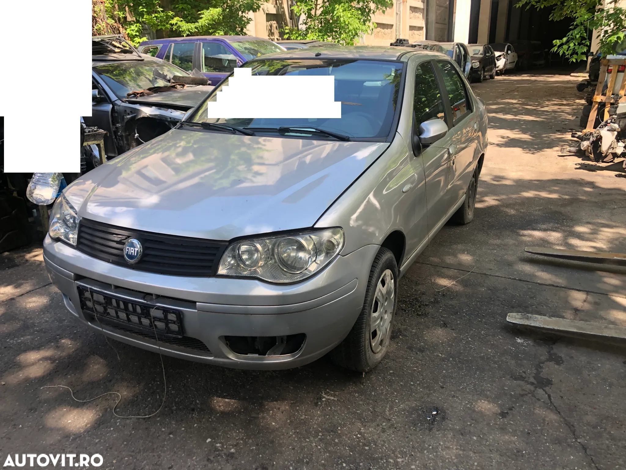 Dezmembrez Fiat Albea facelift gri argintiu benzina 2007 - 2