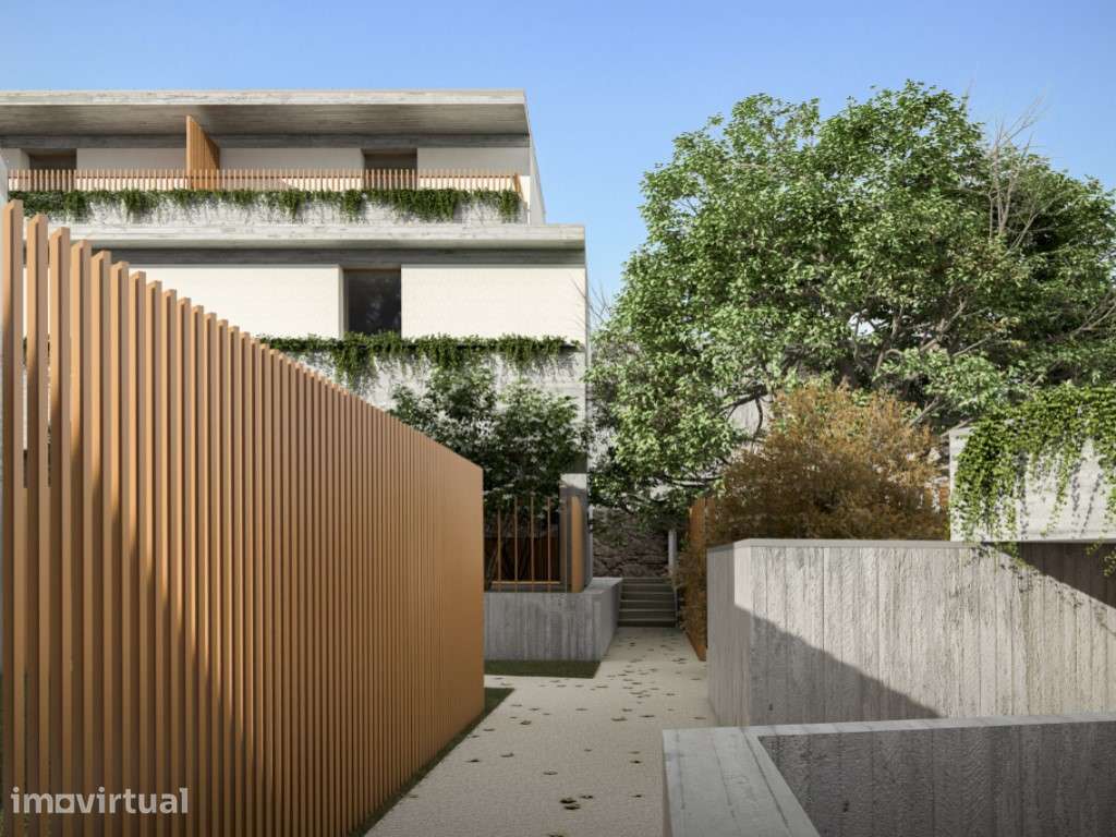Moradia T3+1 com jardim privativo, garagem para 3 viaturas junto ao... - Grande imagem: 5/25