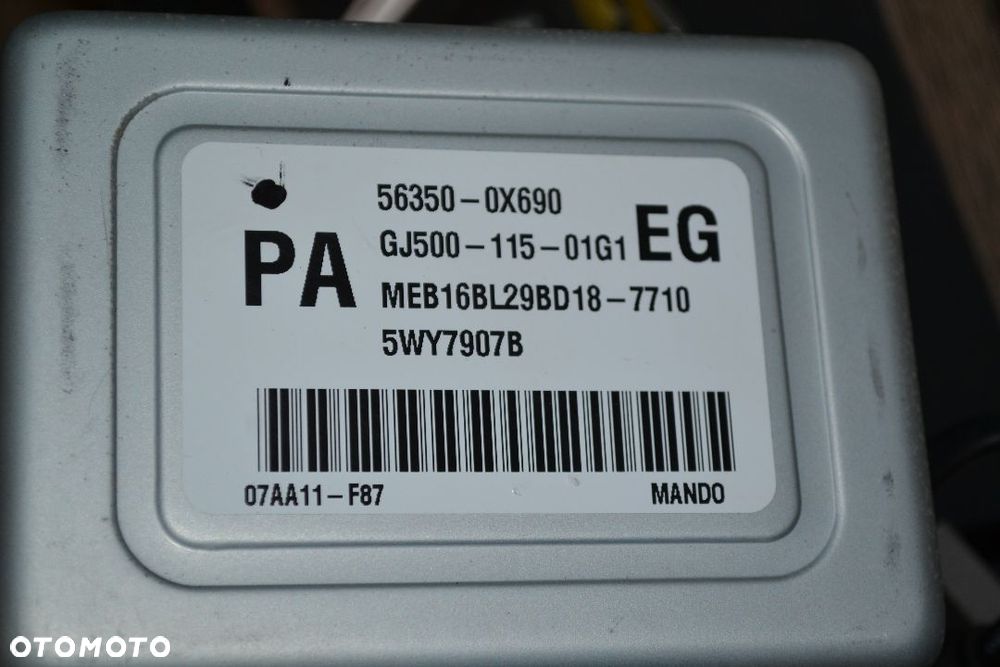 HYUNDAI I10 07-13 KOLUMNA KIEROWNICZA WSPOMAGANIA ELEKTRYCZNE STACYJKA 56350-0X690 56300-0X700 - 3