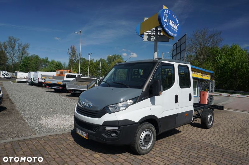 Iveco 35S12 doka brygadówka rama skrzynia wywrotka HDS - 1