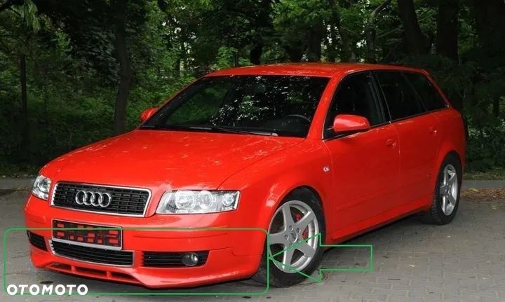 AUDI A4 B6 SEDAN KOMBI PRZEDNIA DOKŁADKA ZDERZAKA PODKŁAD - 6