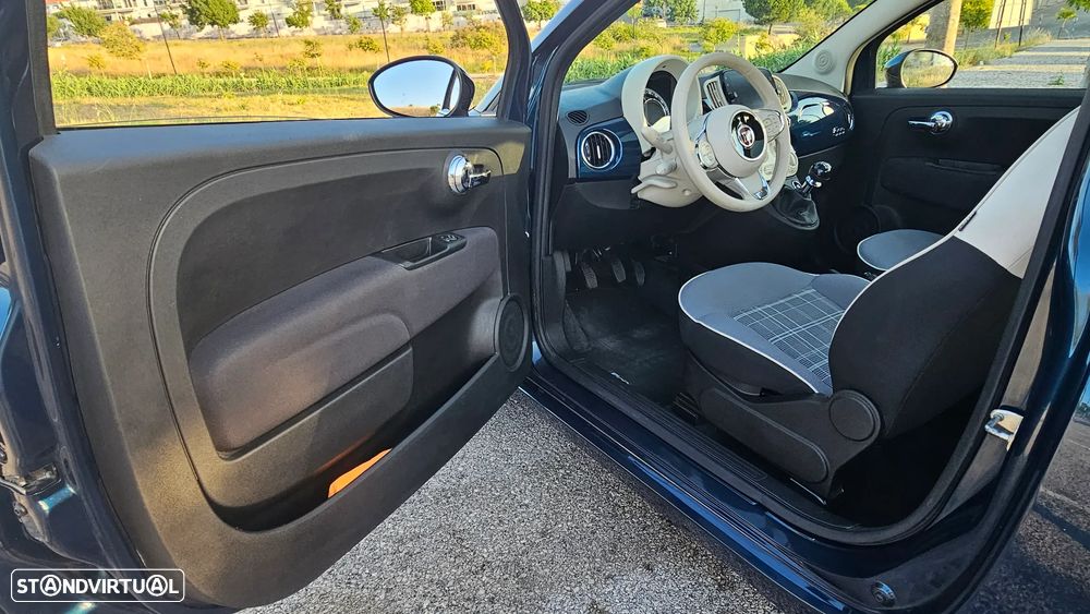 Fiat 500 1.2 Lounge S&S - 9
