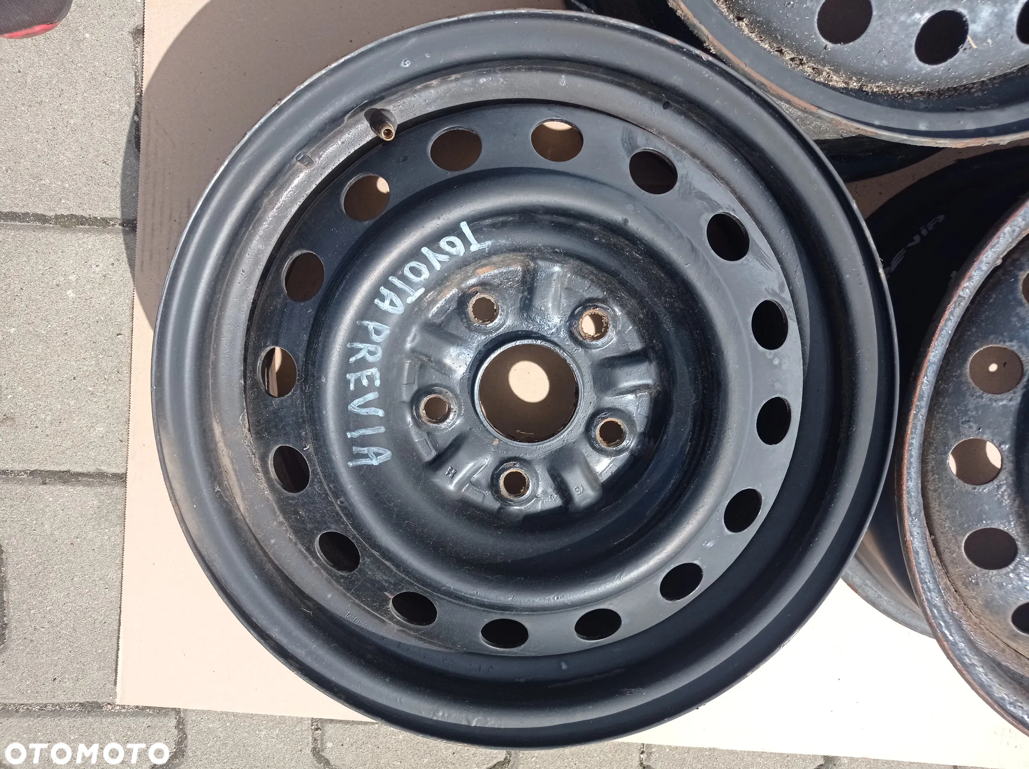 FELGI KOMPLET TOYOTA PREVIA 15 6,5J 4 SZTUKI - 2