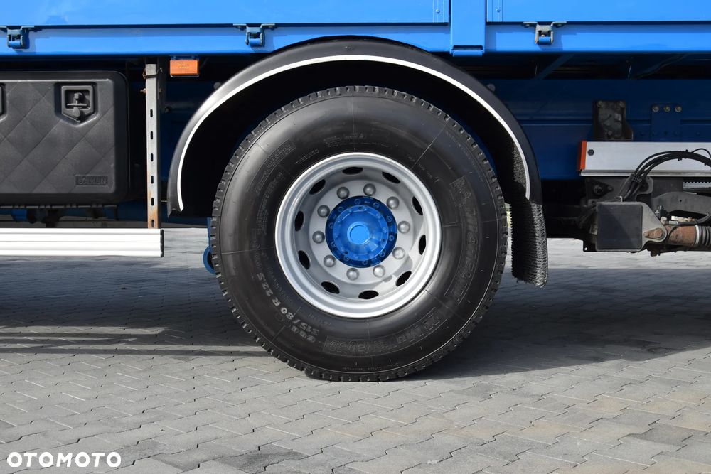 Scania P250 / EURO 6 / SKRZYNIA 7.8 M / WINDA DHOLLANDIA / PODUSZKI NA TYLNEJ OSI / RETARDER / KLIMA / TEMPOMAT / SERWISOWANY / SPROWADZONY - 14