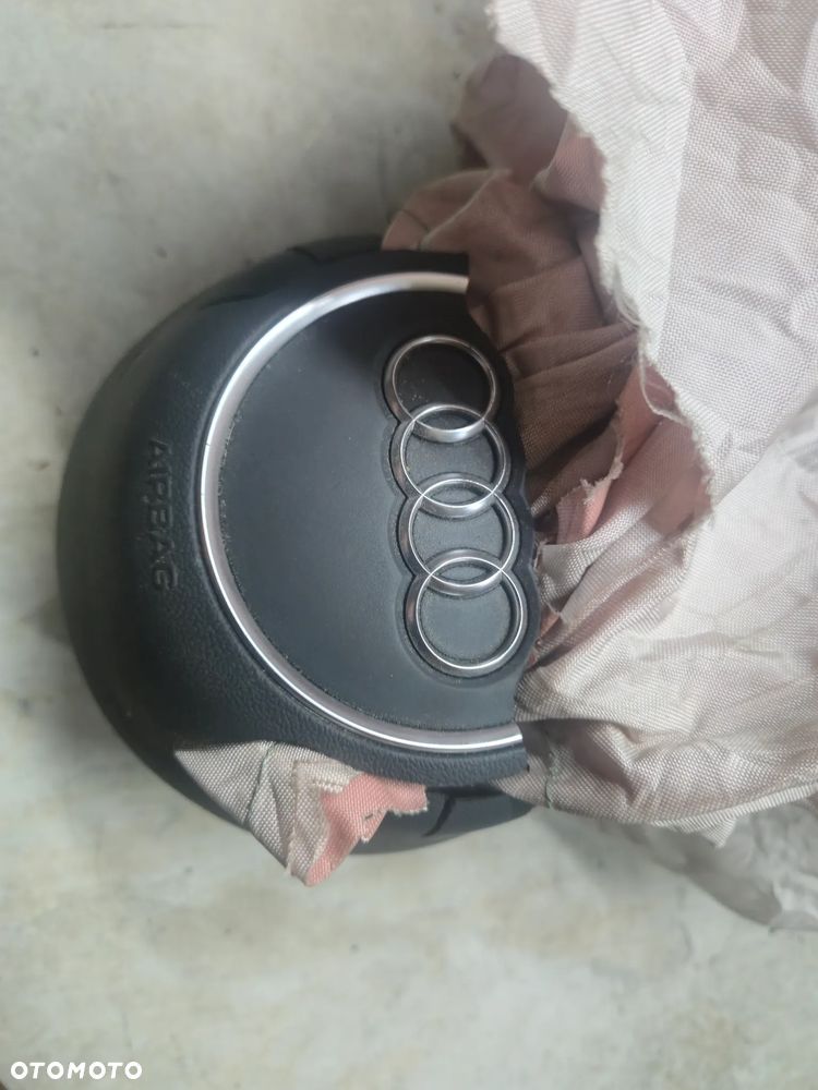 AUDI A4 B9 PODUSZKA POWIETRZNA  KIEROWCY 8W0880201AR WYSTRZELONA - 4