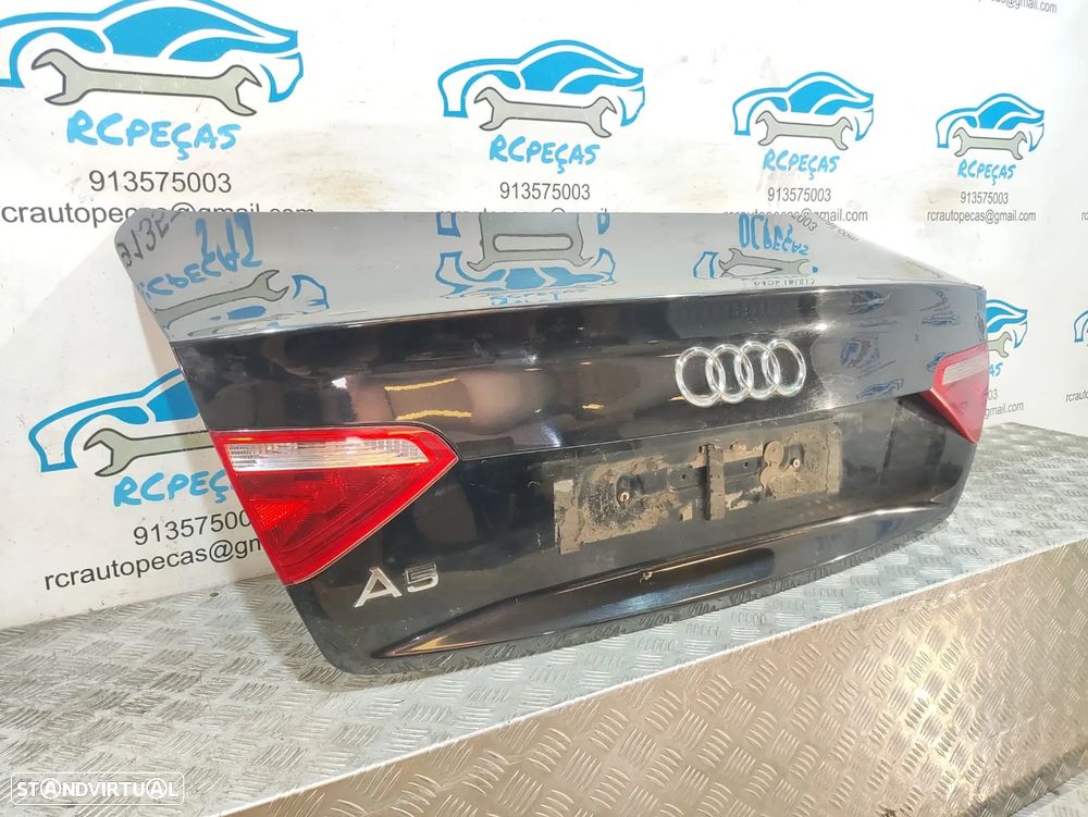 Porta Tampa Mala Audi A5 8T Farolins Fecho Puxador - 2