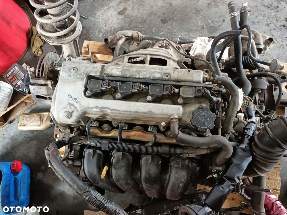 SILNIK 1.6 16V VVT-i 3ZZ TOYOTA COROLLA E12 110KM - 4