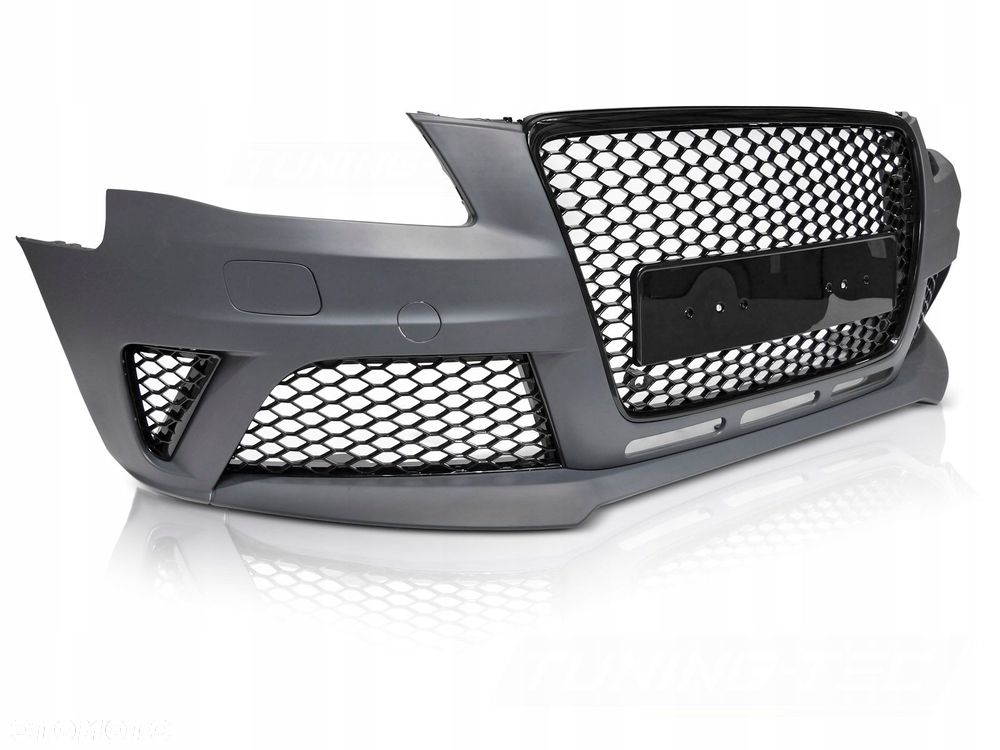zderzak przedni kpl grill kratki pdc spryski sport look audi a4 b8 8k 2007- - 2