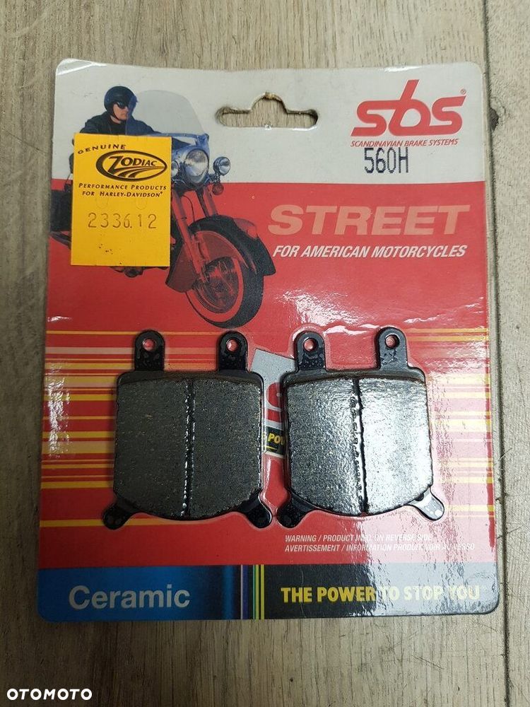 Klocki hamulcowe SBS 560H Harley Davidson - 3