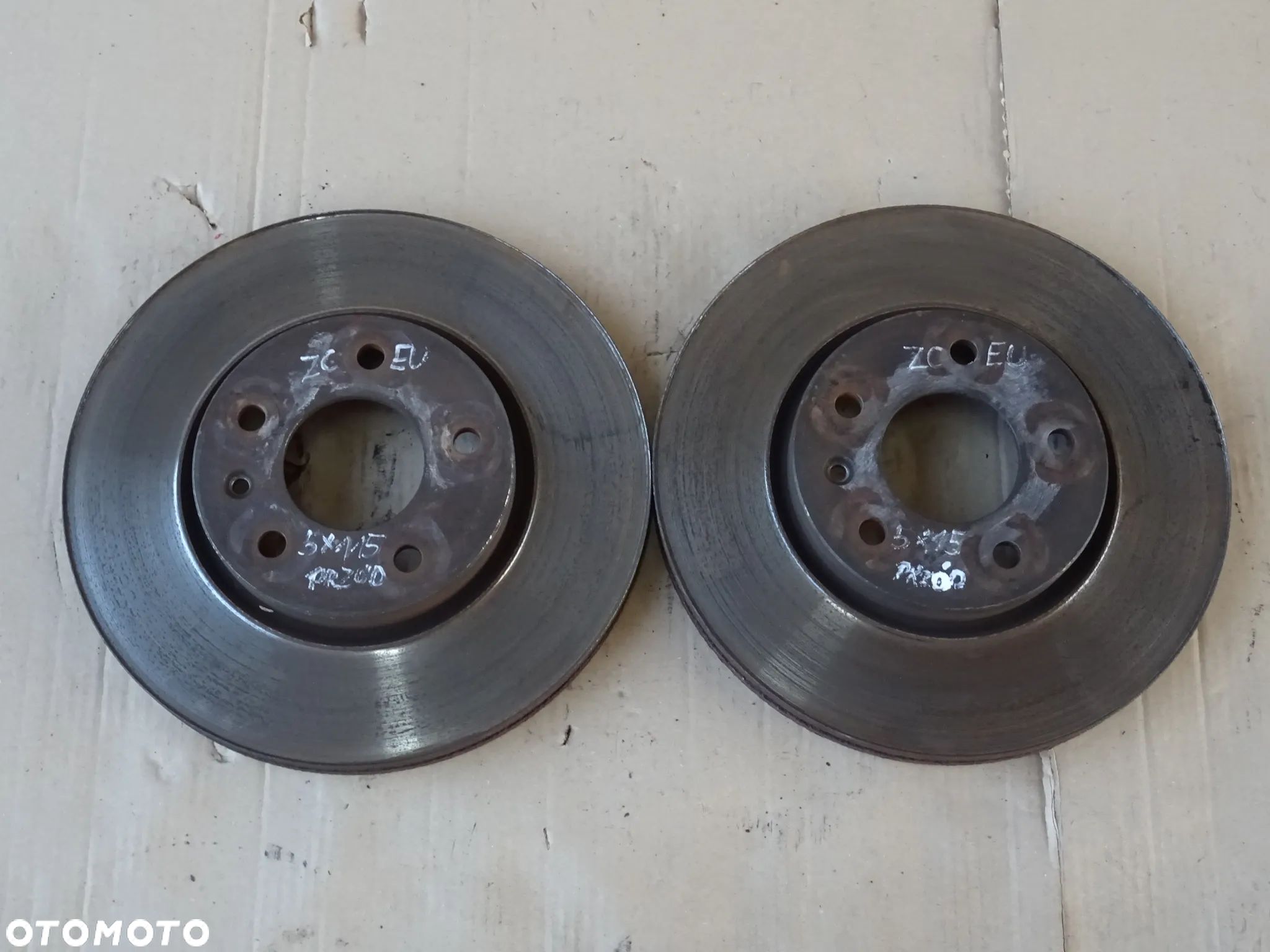 TARCZE HAMULCOWE PRZEDNIE PRZÓD 300mm OPEL ZAFIRA C ASTRA J ORLANDO - 1