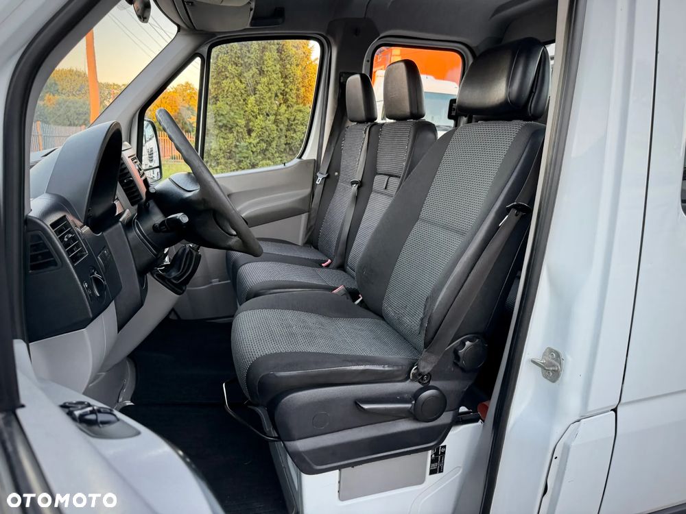 Mercedes-Benz SPRINTER DOKA / 7 OSÓB / NAJDŁUŻSZY ROZSTAW / RARYTAS / SOLIDNA SKRZYNIA - 12