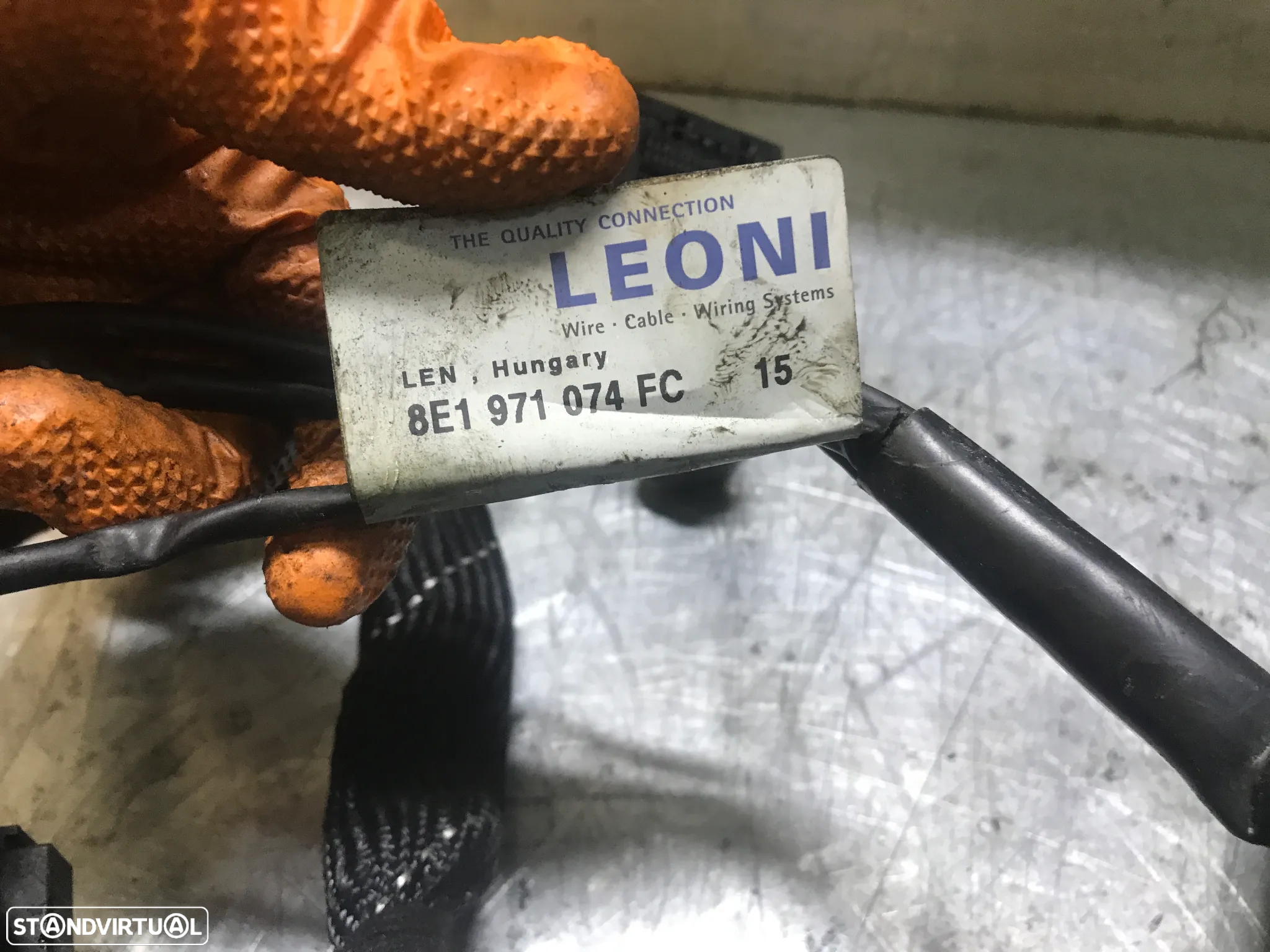 CABLAGEM / INSTALAÇÃO DO MOTOR AUDI A4 B7 2.0TDI 140CV BPW 8E1971074FC - 5