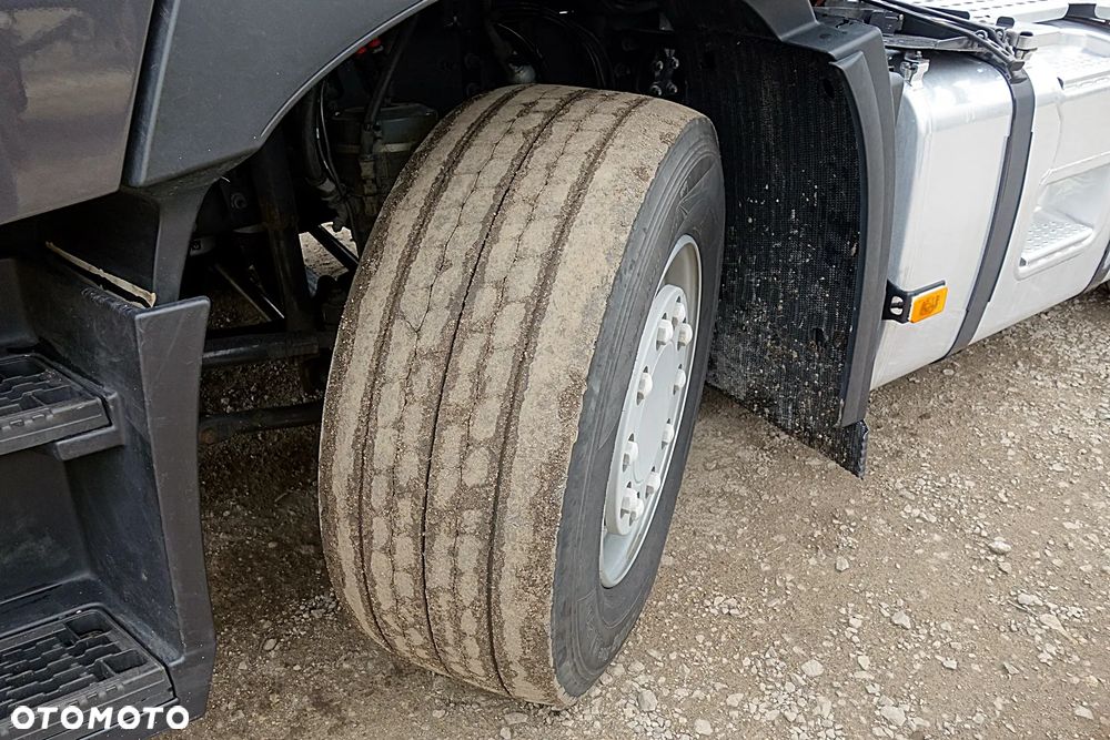 Renault GAMA T520 PUSCHER DMC 70T OŚ SKRĘTNA PODNOSZONA WYSOKA KABINA ALUFELGI KLIMA POSTOJOWA - 33