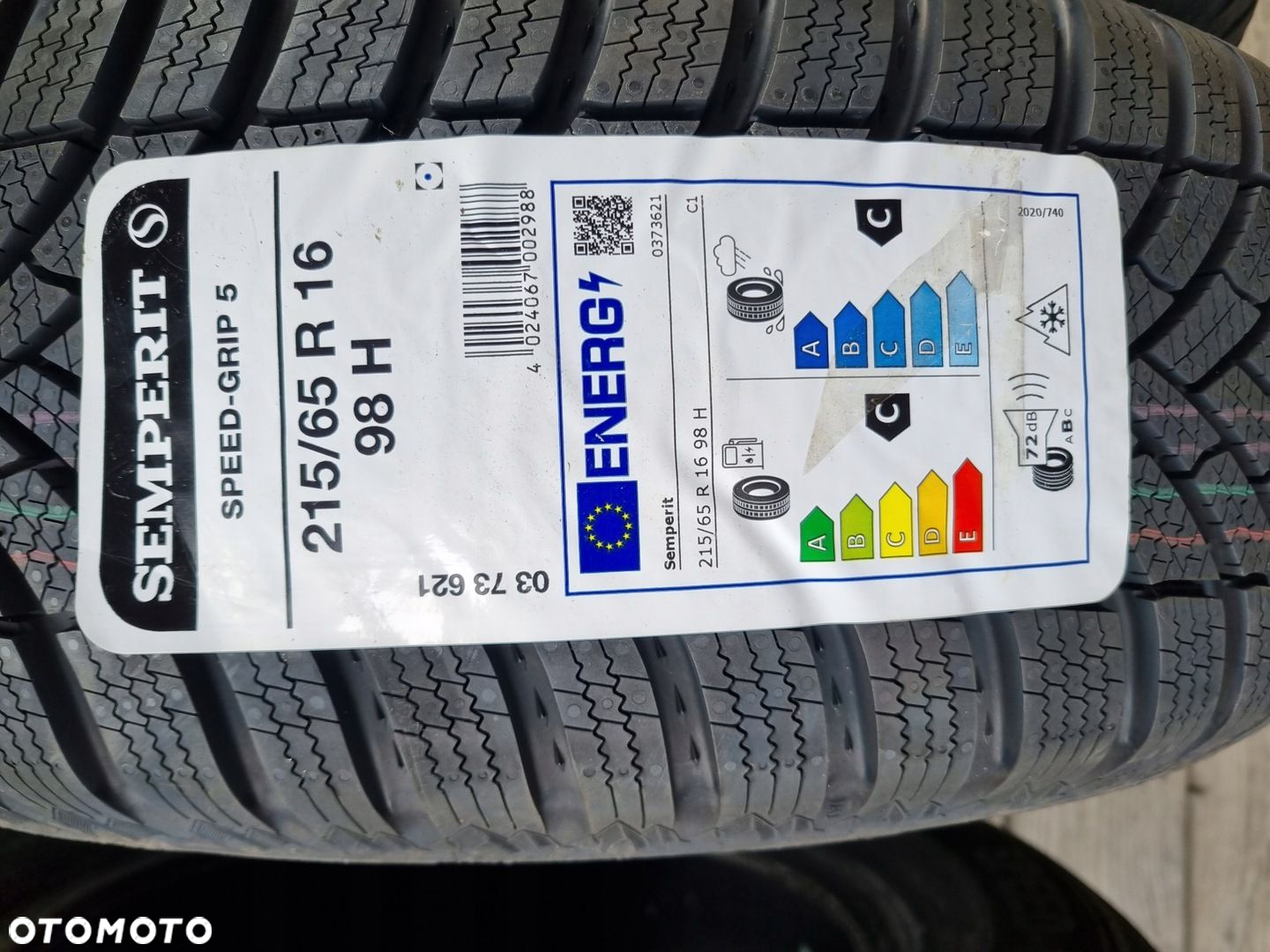 OPONY SEMPERIT SPEED GRIP 5 215/65R16 98H 2021r,4x8,5mm nowy stan - 6