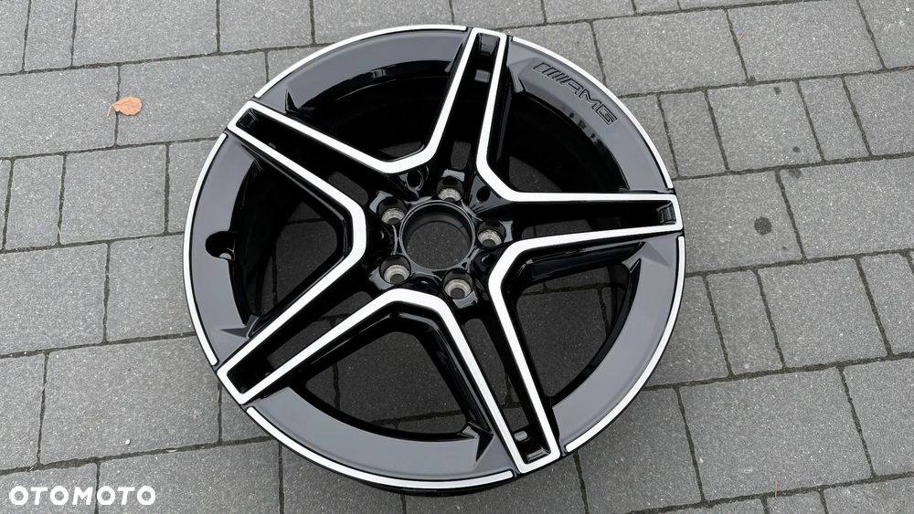 Alufelga aluminiowa Mercedes-Benz AMG OE 7.5" x r18 ET44 7.5J 5x112 felga koło c-klasa - 4