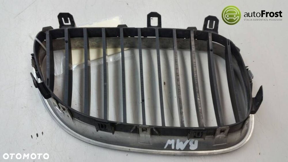 ATRAPA GRILL NERKA LEWA KRATKA BMW 7065701 E60 E61 - 3
