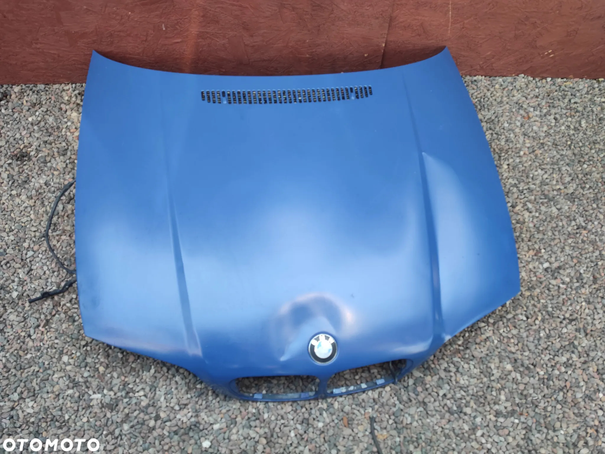 BMW E46 COUPE / CABRIO ORYGINALNA MASKA / POKRYWA SILNIKA PRZED-LIFT DO DRIFTU / GRUZ O NR. 41 61 8 237 725 OEM - 3