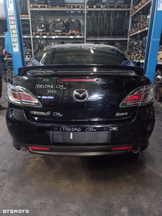 Klapa Tylna Tył Bagażnika Mazda 6 II GH Sport 09r Spoiler A3F - 3