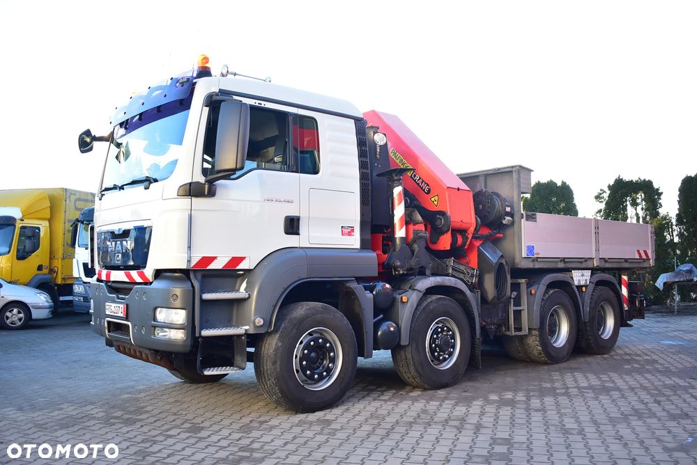 MAN TGS 35.480 / 8x6 H/ Skrzynia+Palfinger PK 85002 / Pilot/ Sprowadzony z Niemiec ! Stan wzorowy ! - 27