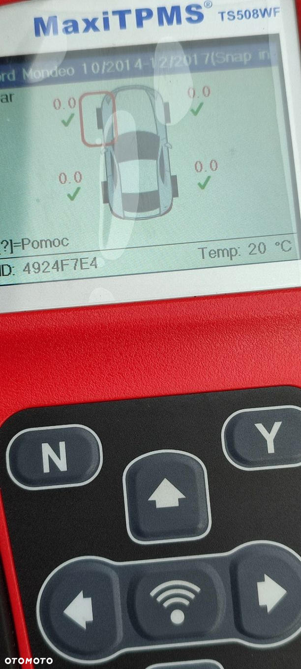 Czujniki Ciśnienia Kół Tpms Oryg. Ford Focus Fiesta Mondeo EV6T-1A180-DC - 6