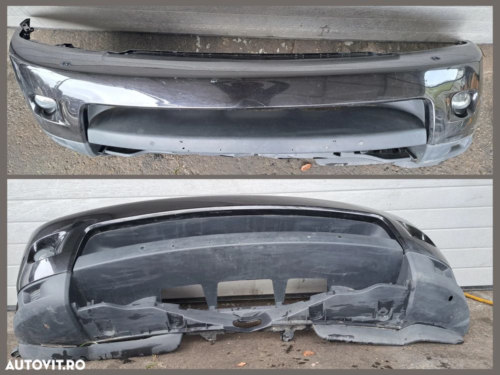 Bara fata completa cu senzori parcare si proiectoare Grila centrala cu sigla bara fata Land Rover Range Rover Sport Facelift L320 2009-2013 - 2