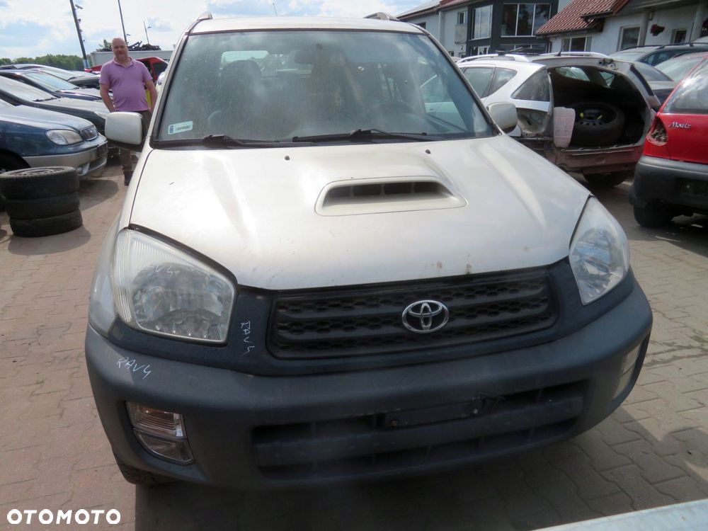 MASKA ZDERZAK BŁOTNIKI LAMPY RAV4 II 586  TOYOTA 2000-2003 ZŁOTY PRZÓD KOMPLETNY - 1