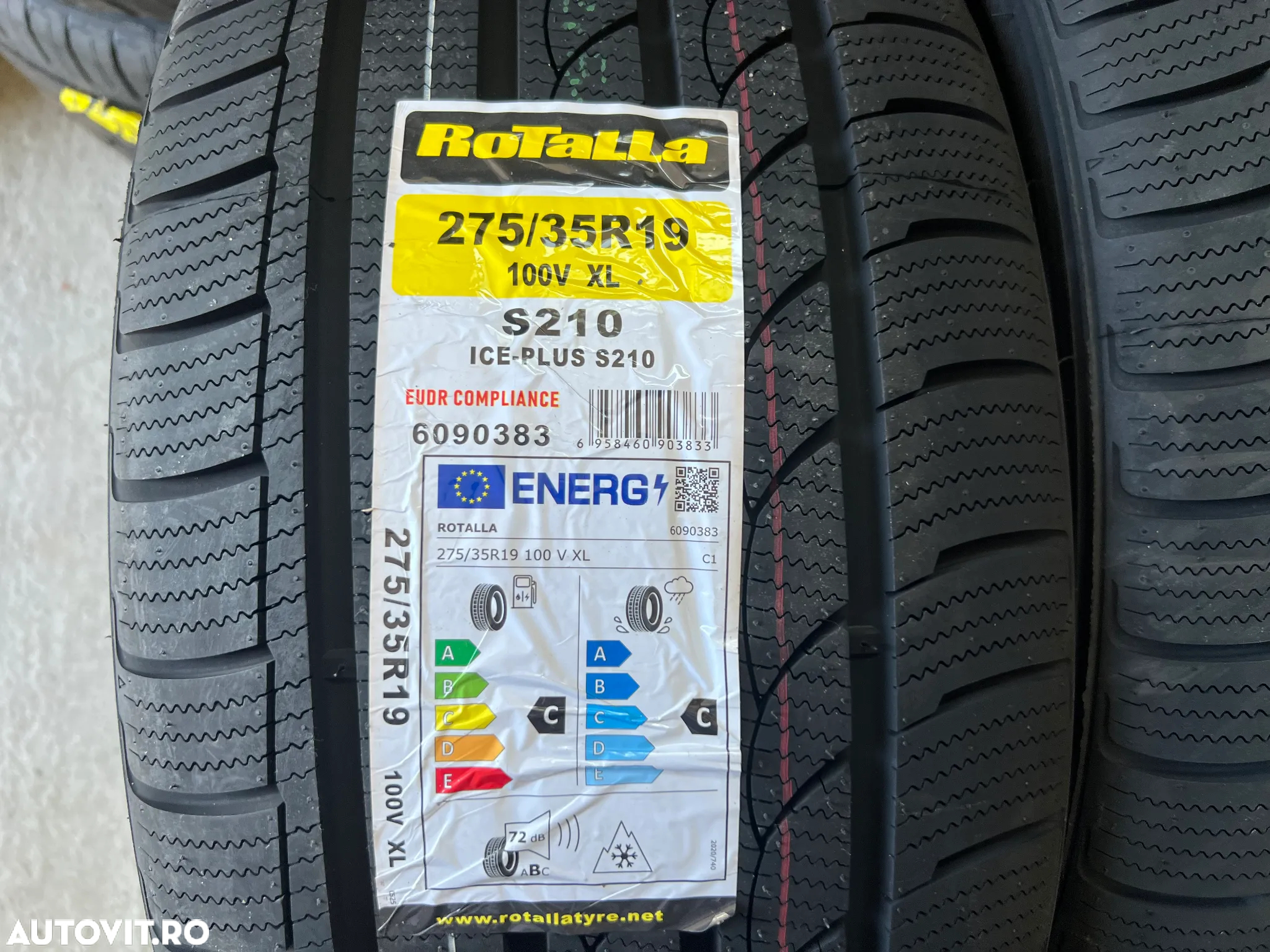 4 anvelope iarna 245-40-19 si 275-35-19 BMW F10 F11 OPEl Mercedes E class BMW G30 E class W212 W213 cauciucuri iarna  245-40-19- 275-35-19 - 3